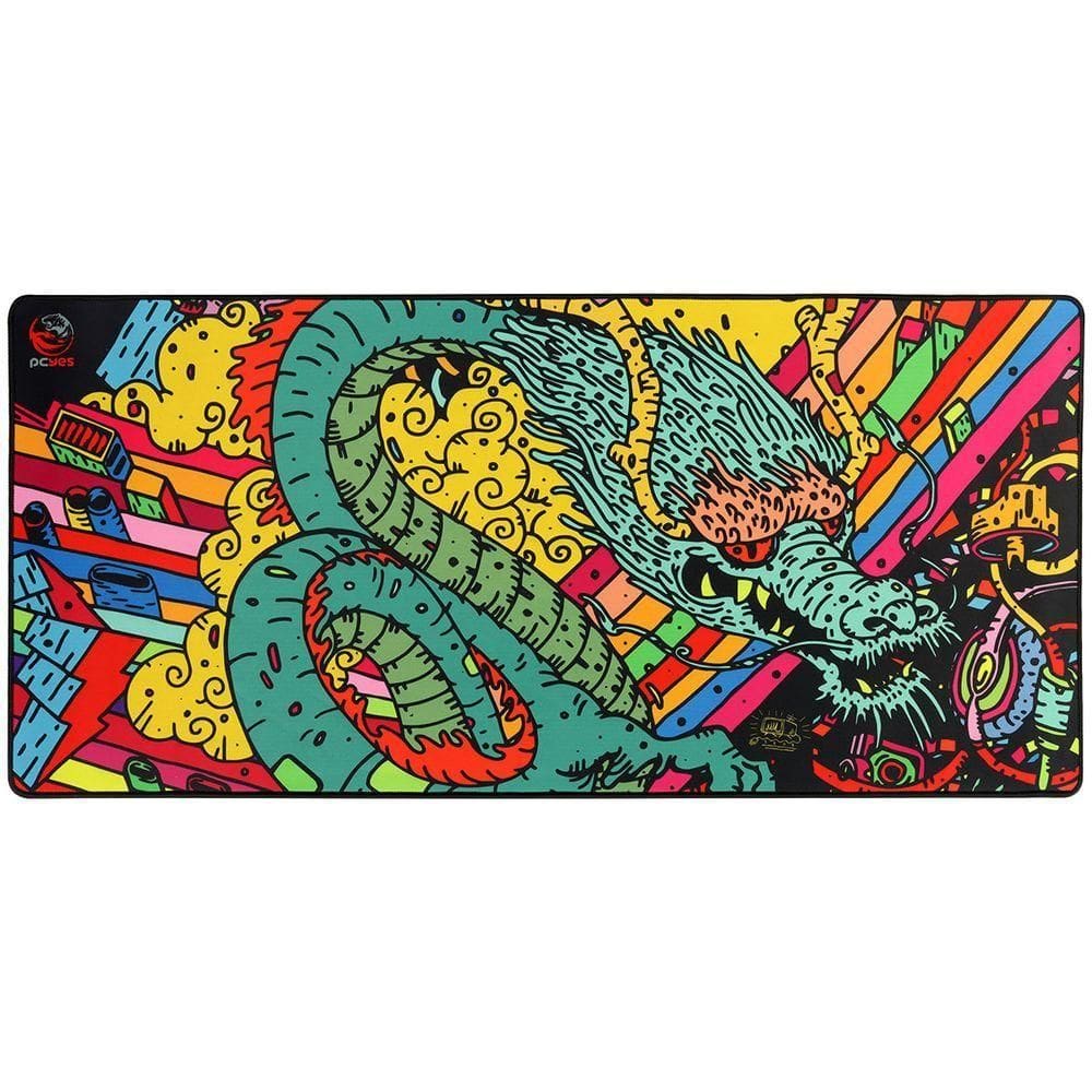 Mouse Pad Dragon Extended - Estilo Speed - 900x420mm - Pmd90x42