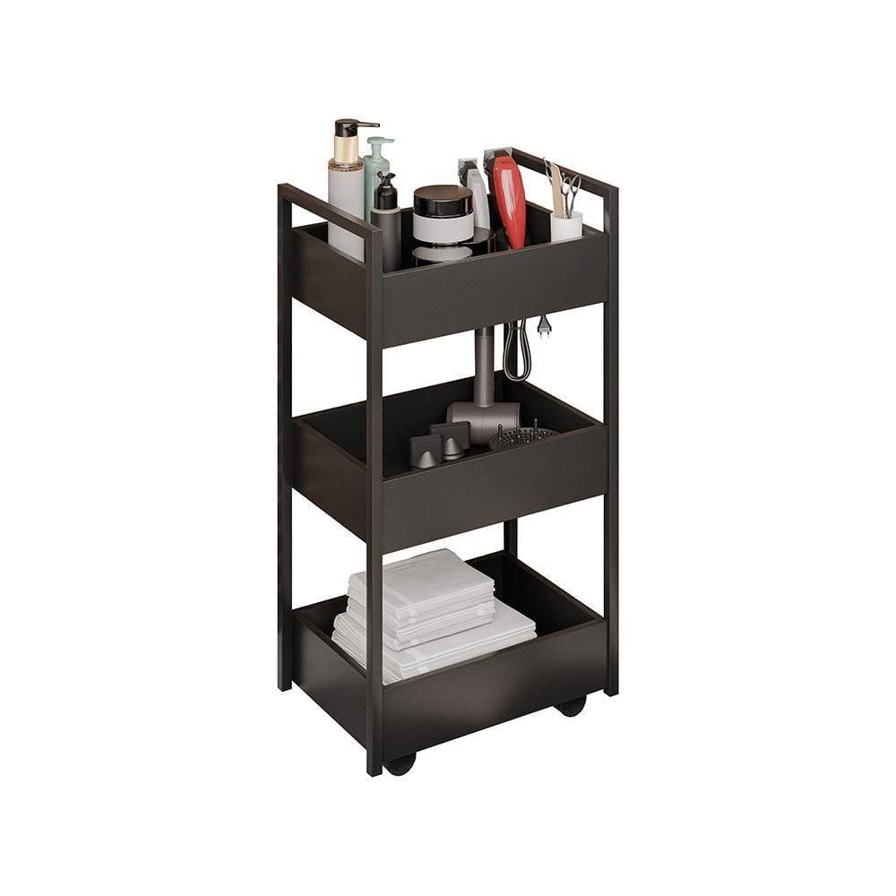 Carrinho Multiuso Fruteira Laís - Ssx Multicoisas Preto