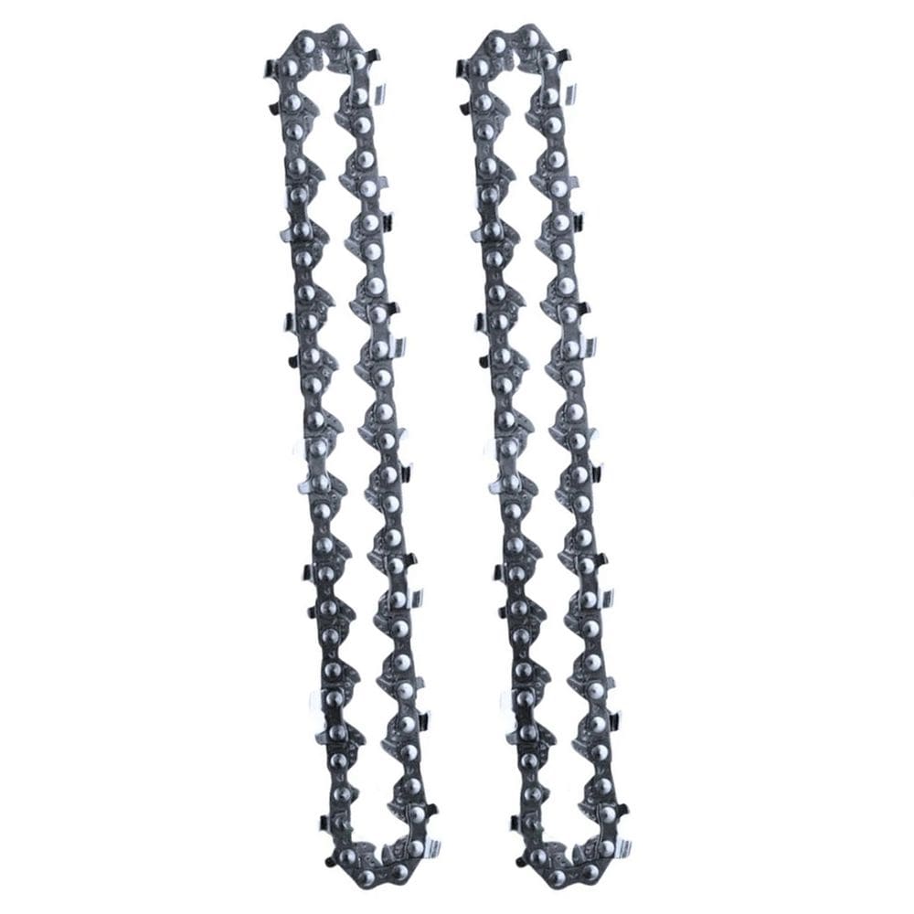 Corrente Mini Motosserra Eletrica 6 Polegadas 18 Dentes Portatil Reposiçao Ferramenta Obra Construçao Jardim Carpintaria