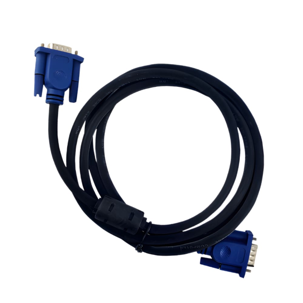 Cabo VGA Hayom 1,35M Macho X Macho Preto - CB1170