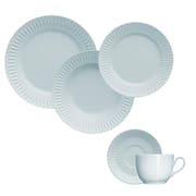 Jogo Jantar Chá 20 peças Diamante  Azul Germer Porcelanas