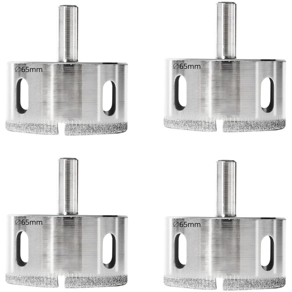 Serra Copo Diamantada 65Mm Porcelanato Vidro Mármore 04 Un