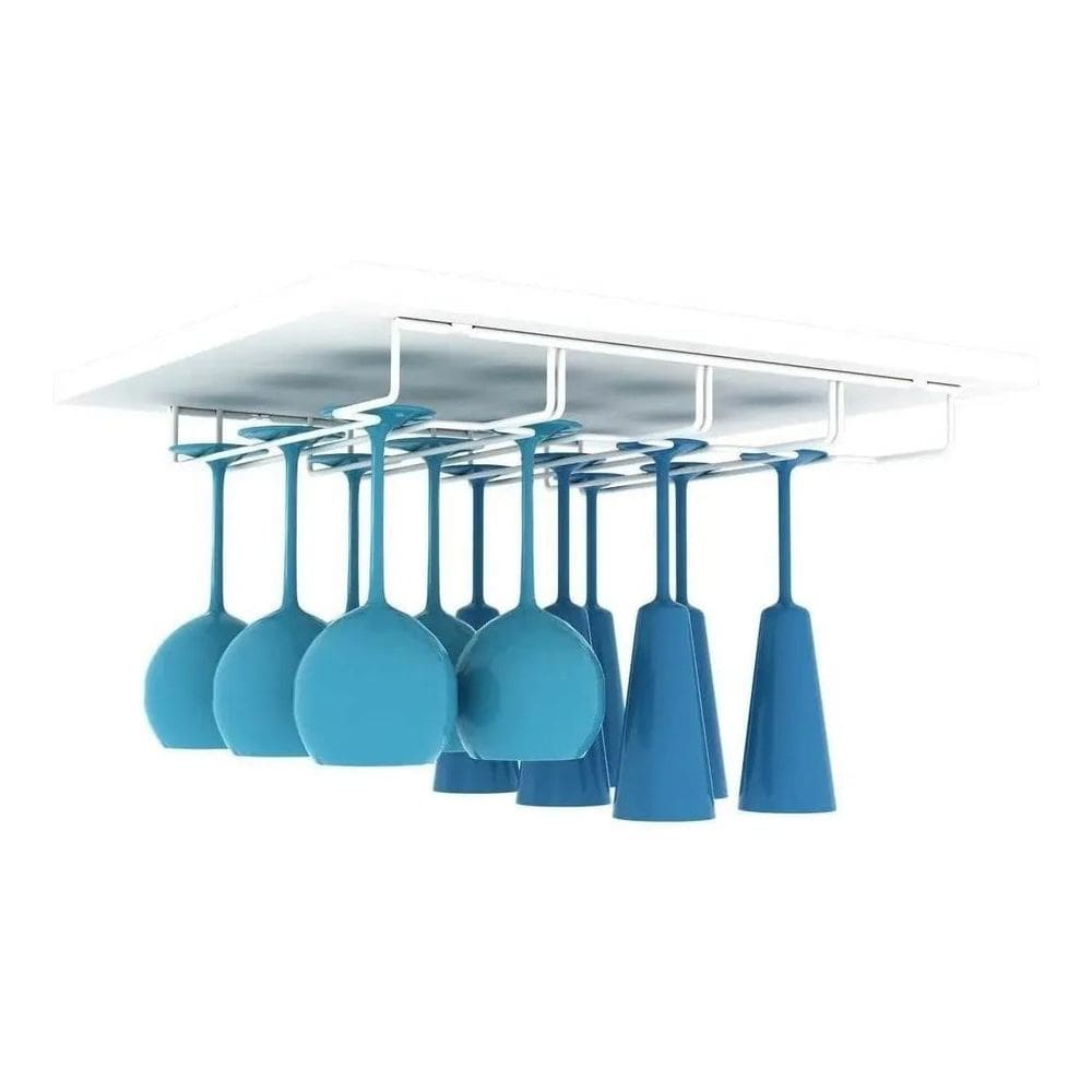 Suporte Móvel 12 Taças Organizador Suspenso  Dicarlo Branco