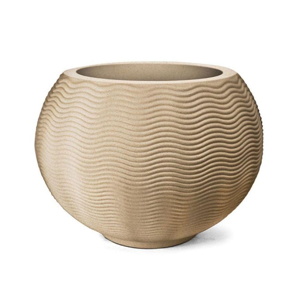 Vaso Nutriplan Ondulado Redondo 40Cm Areia