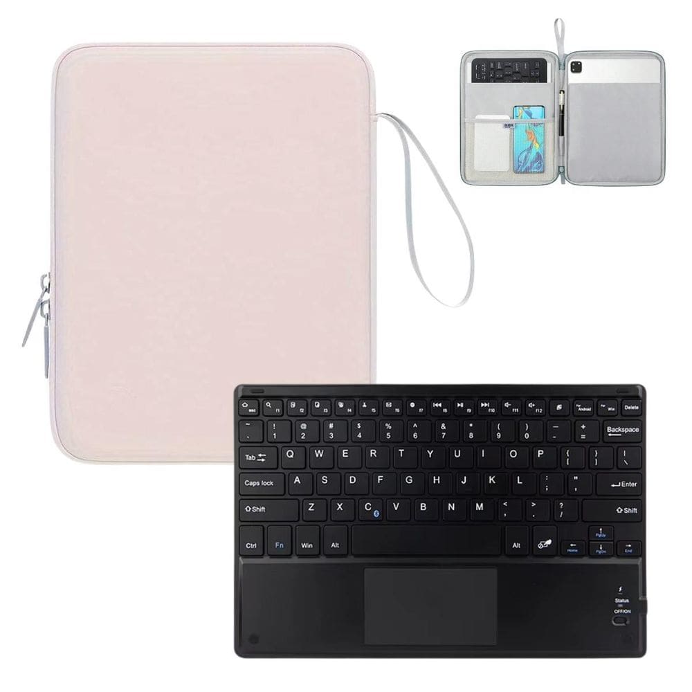 Capa Bag Pasta + Teclado Com Touchpad Para Tablet Pad 7 11.2