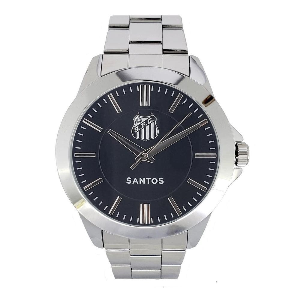 Relógio Masculino Do Santos San-004-2 Casual Aço Analógico