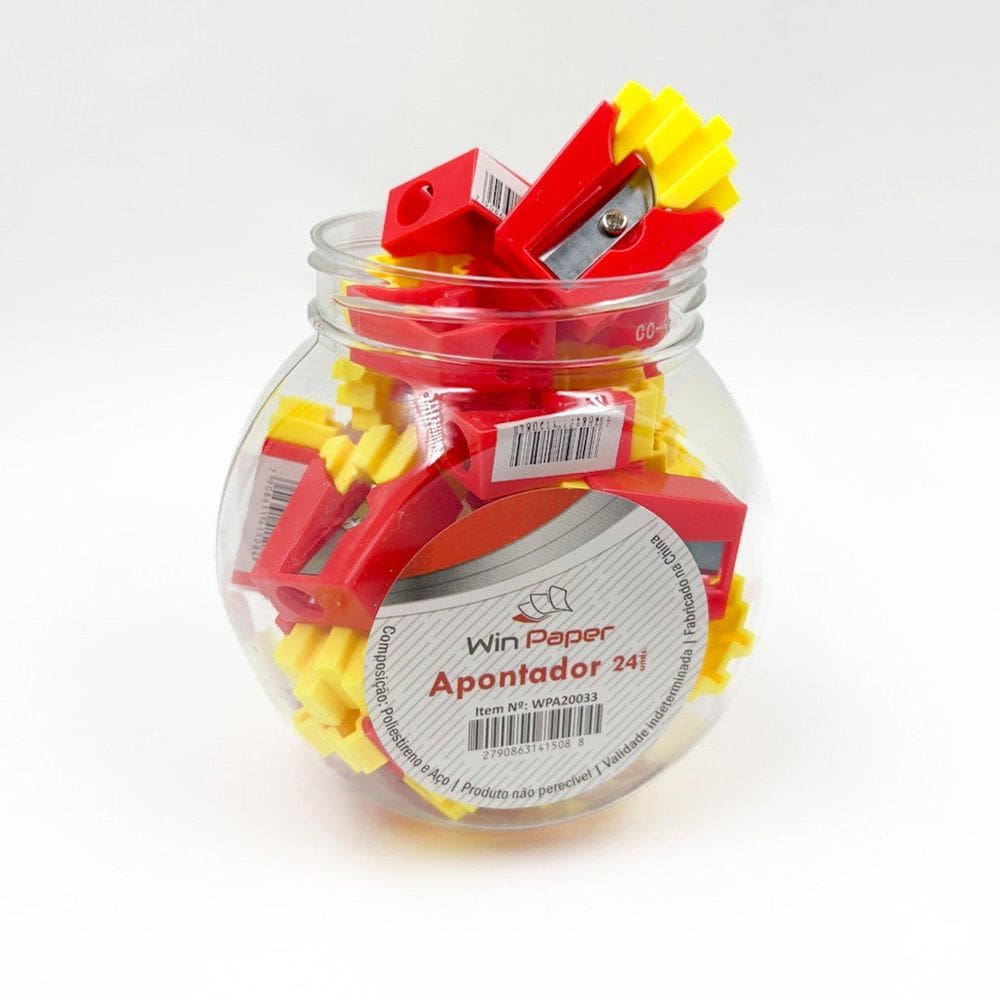 Apontador Win Paper Formato Batata Frita - 1 Unidade