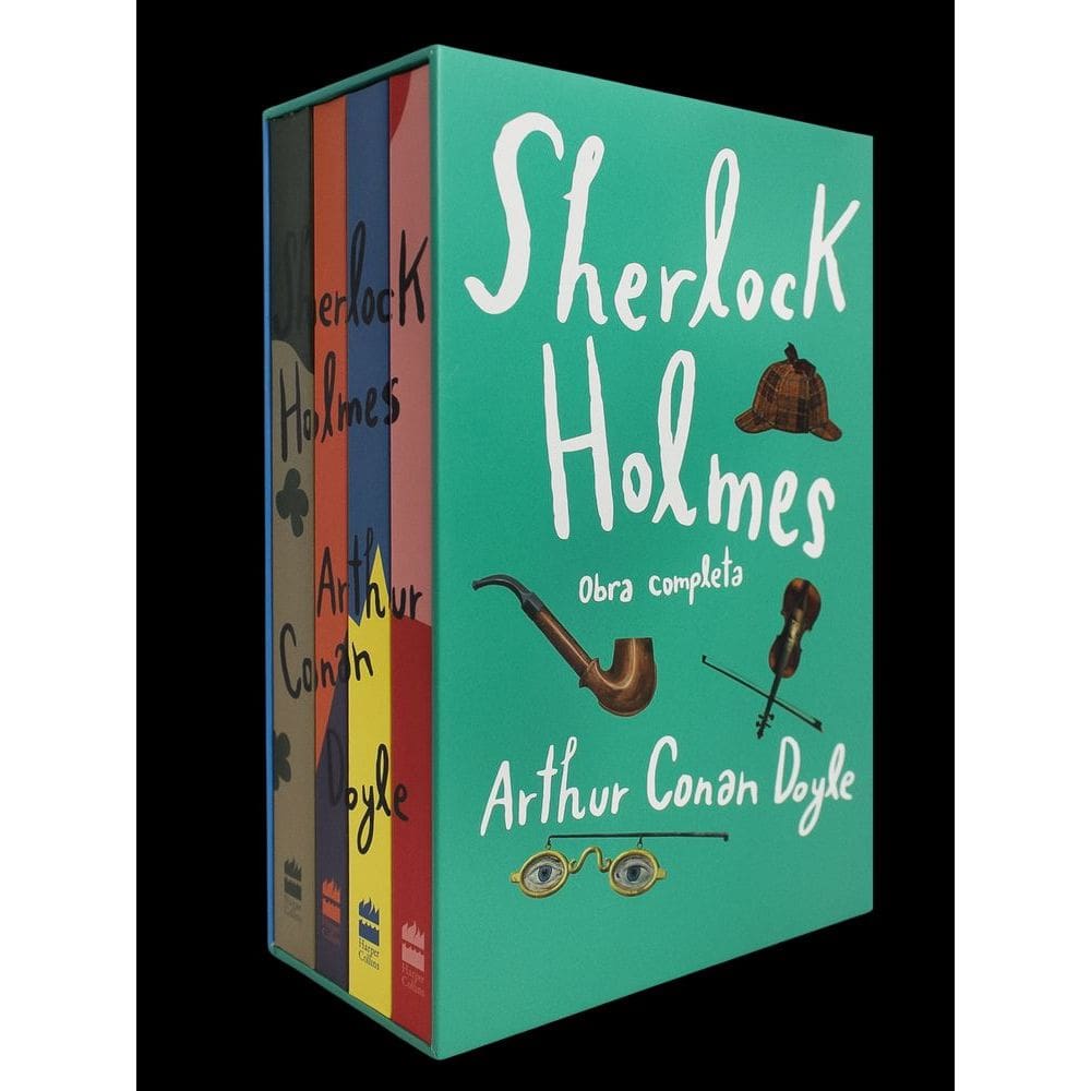 Box Sherlock Holmes – Obra Completa (Capa Brochura)