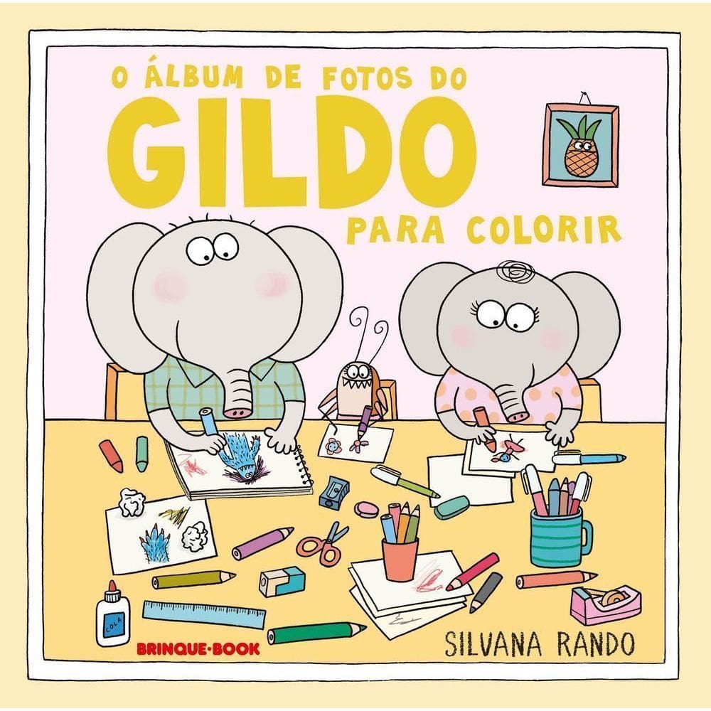 O Álbum de Fotos do Gildo Para Colorir