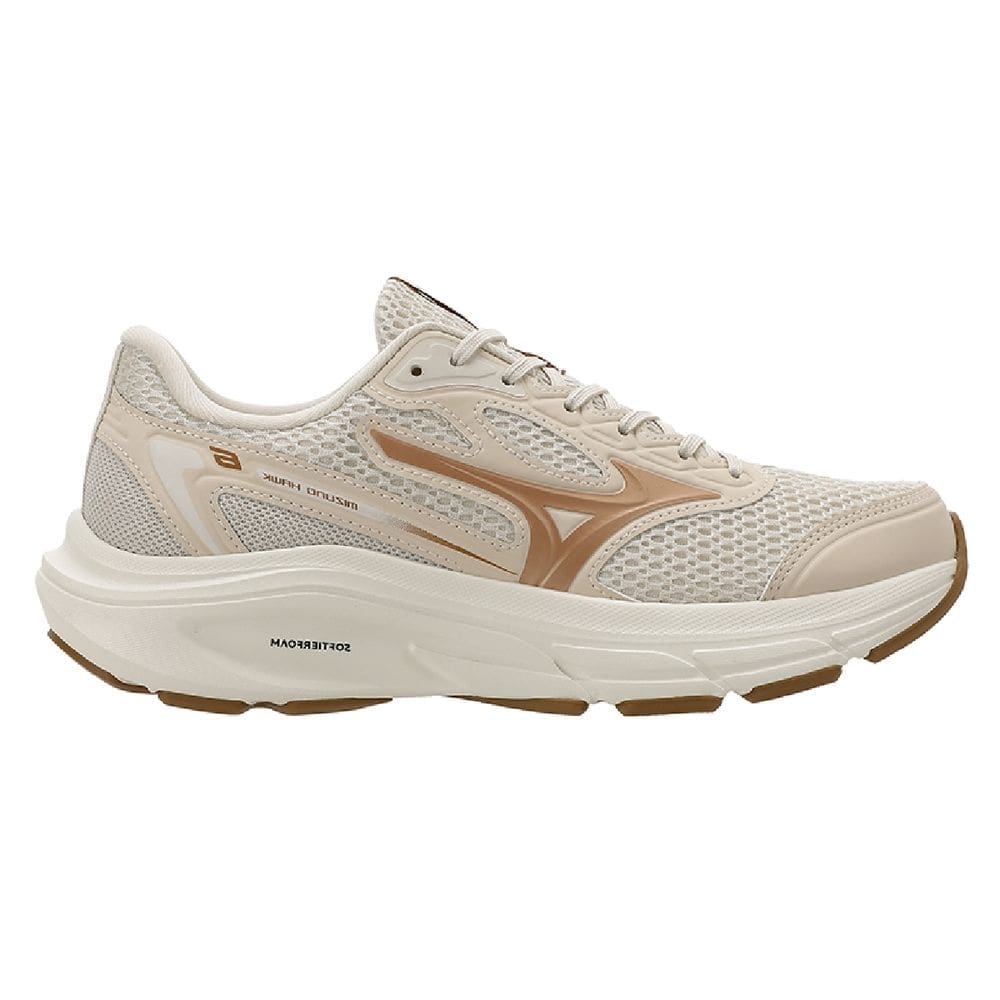 Tênis Mizuno Hawk 6 - Feminino - Bege Claro