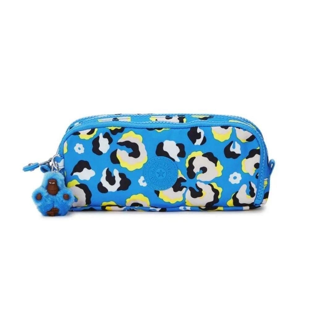 Estojo Kipling Gitroy Leopard Floral