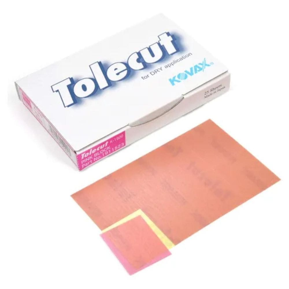 Folha Lixamento A Seco Tolecut Rosa K-1500 Kovax
