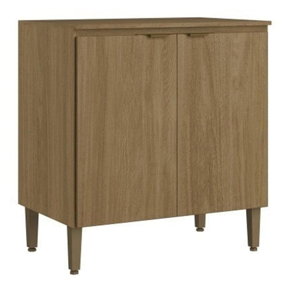 Balcão de Cozinha com Tampo 2 Portas THB Mag, Naturale 80 cm