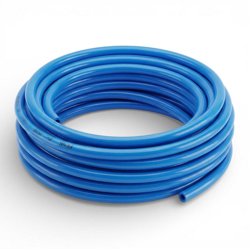 20Mts Mangueira Pneumática Flexível Tubo 8mm PU 150psi / 10bar Azul