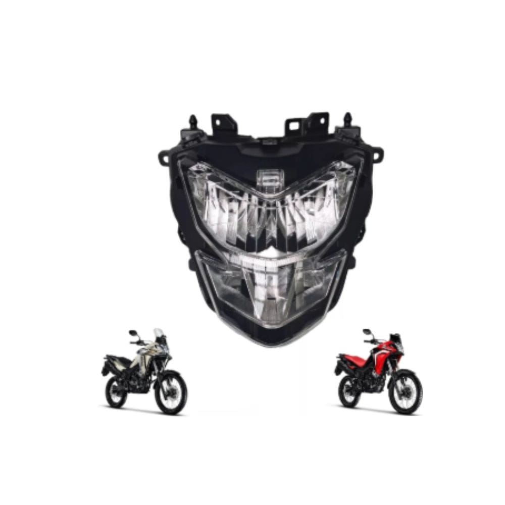Honda XRE 300 Farol Bloco Optico Led Genuino 33100K3HB01