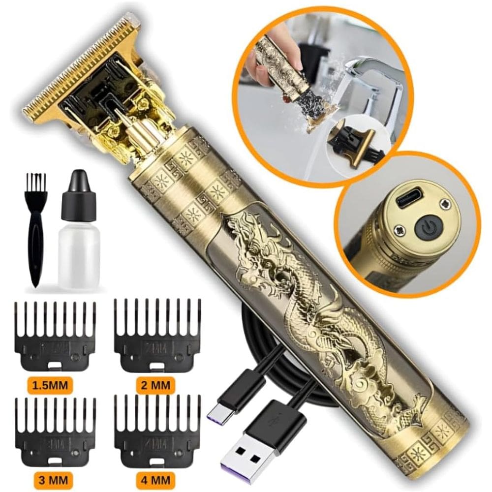 Máquina  Cabelo Barba Pezinho Depilador de Pelos Nariz Orelha