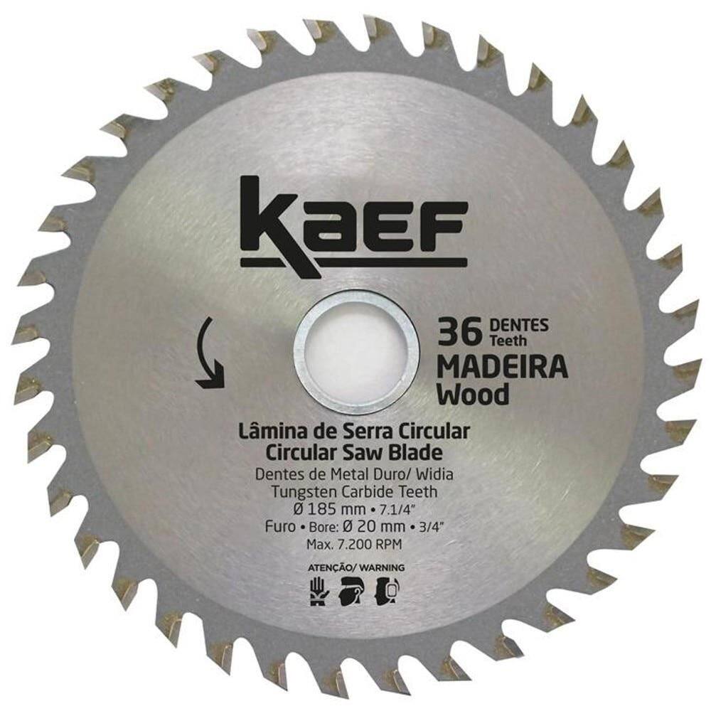Disco de Serra Circular 7.1/4” (185mm) Cortag, 36 Dentes