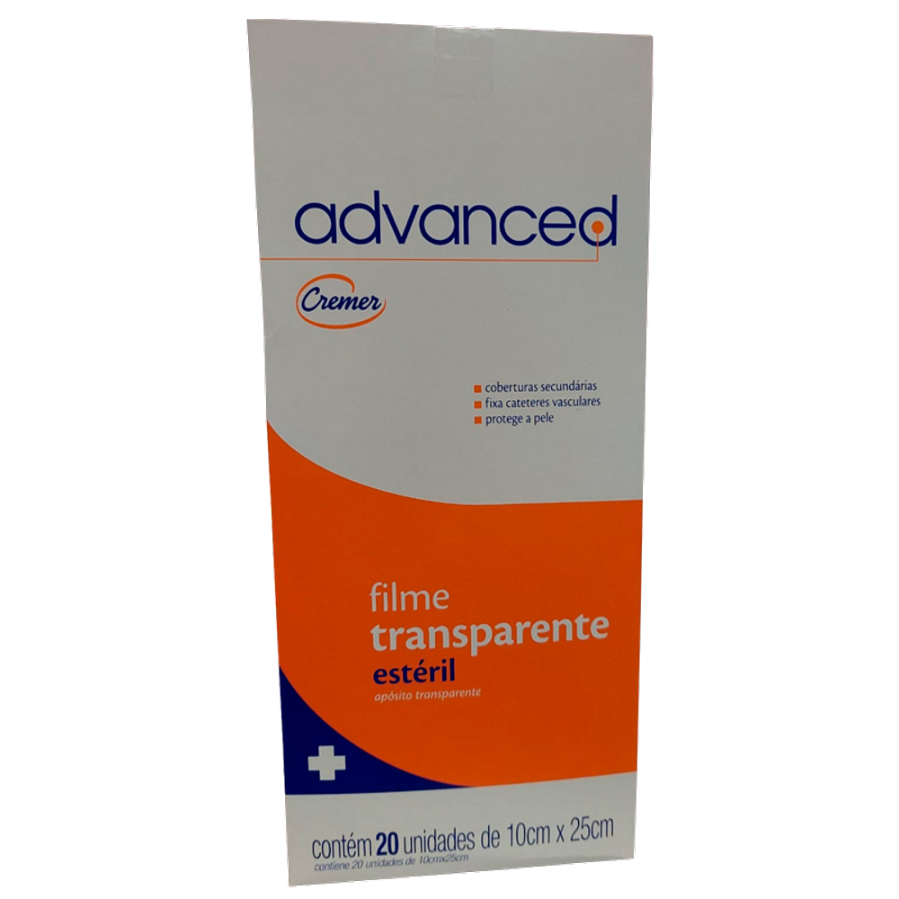 FILME TRANSP. 10X25 ADVANCED (Cx c/ 20 unids)