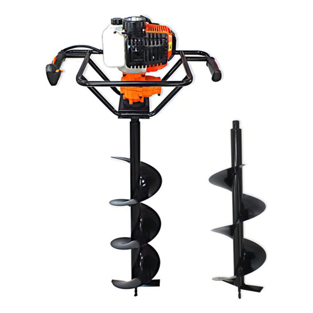 Perfurador De Solo 52cc Broca Vulcan 80x20cm + Broca 80x25cm