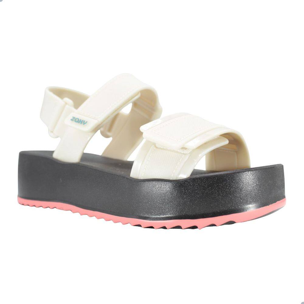 sasa☆ Sandália Zaxy New Up Off White | Casas Bahia