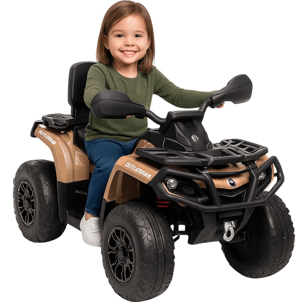 Quadriciclo Elétrico Bang Toys Can-Am Outlander Caqui 24V