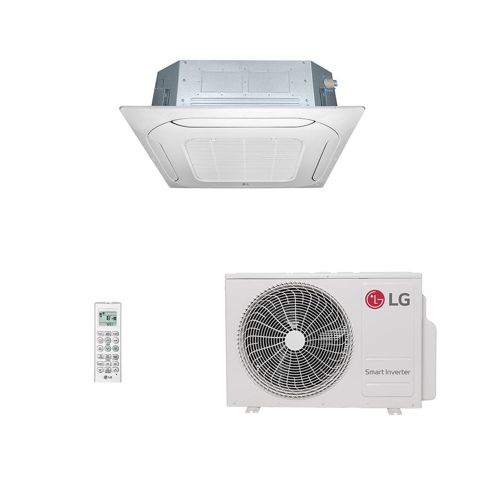 Ar-Condicionado Split Cassete 4 Vias Inverter LG WI-FI Conect 24.000 BTUs Quente/Frio 220V Monofásico