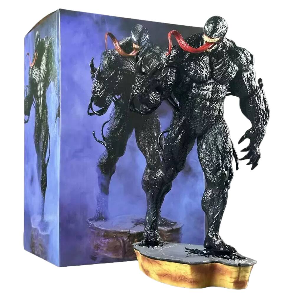 Ornamentos de figuras de anime Venom Eddie Brock PVC 14+ Years