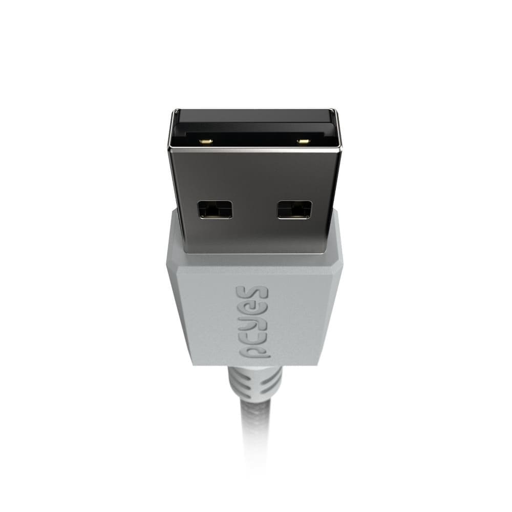 Cabo USB a 2.0 Macho P/ USB TIPO-C - Conec. Cinza - P/ PS5 - 3M - NYLON - CBPY03C