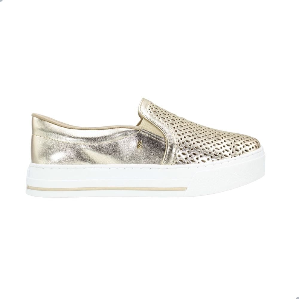 Tênis Casual Via Marte Dourado