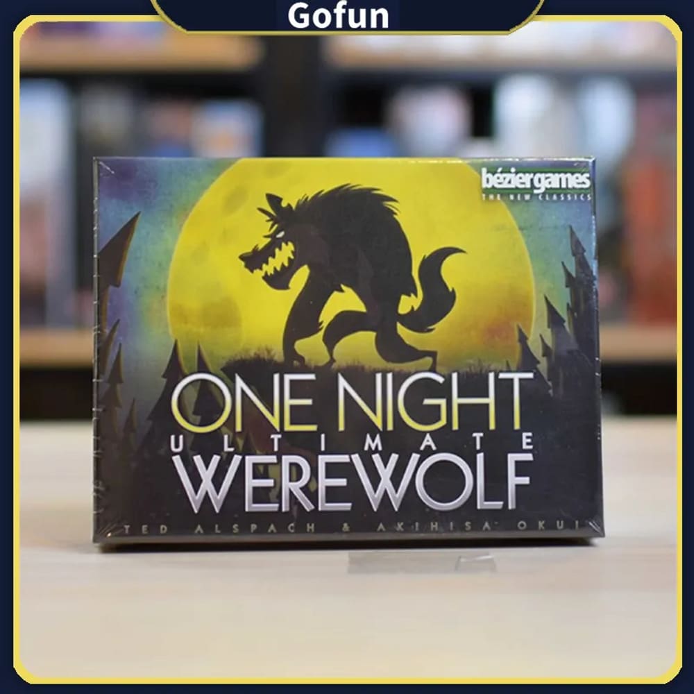 Jogo de tabuleiro One Night Ultimate Werewolf para festa em família