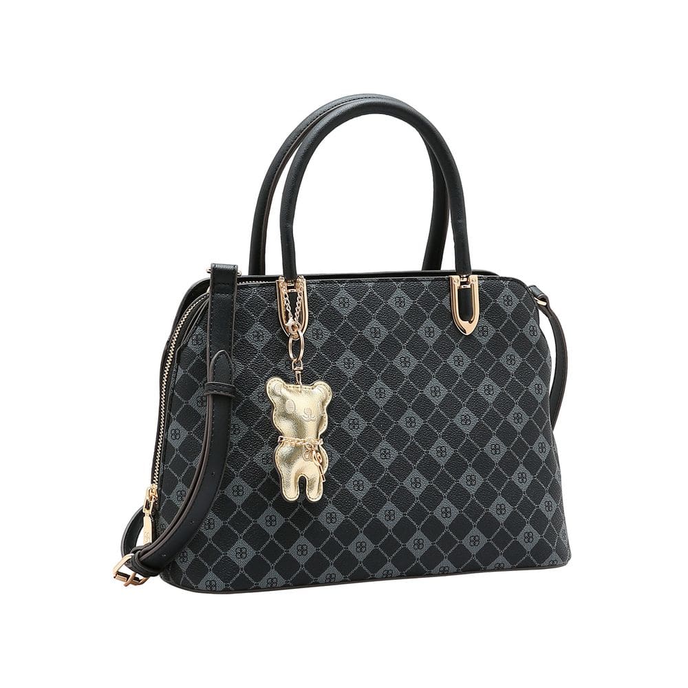 Bolsa Feminina Chenson Monograma Elemento Grafico - Alça de Mão - Preto 3485386