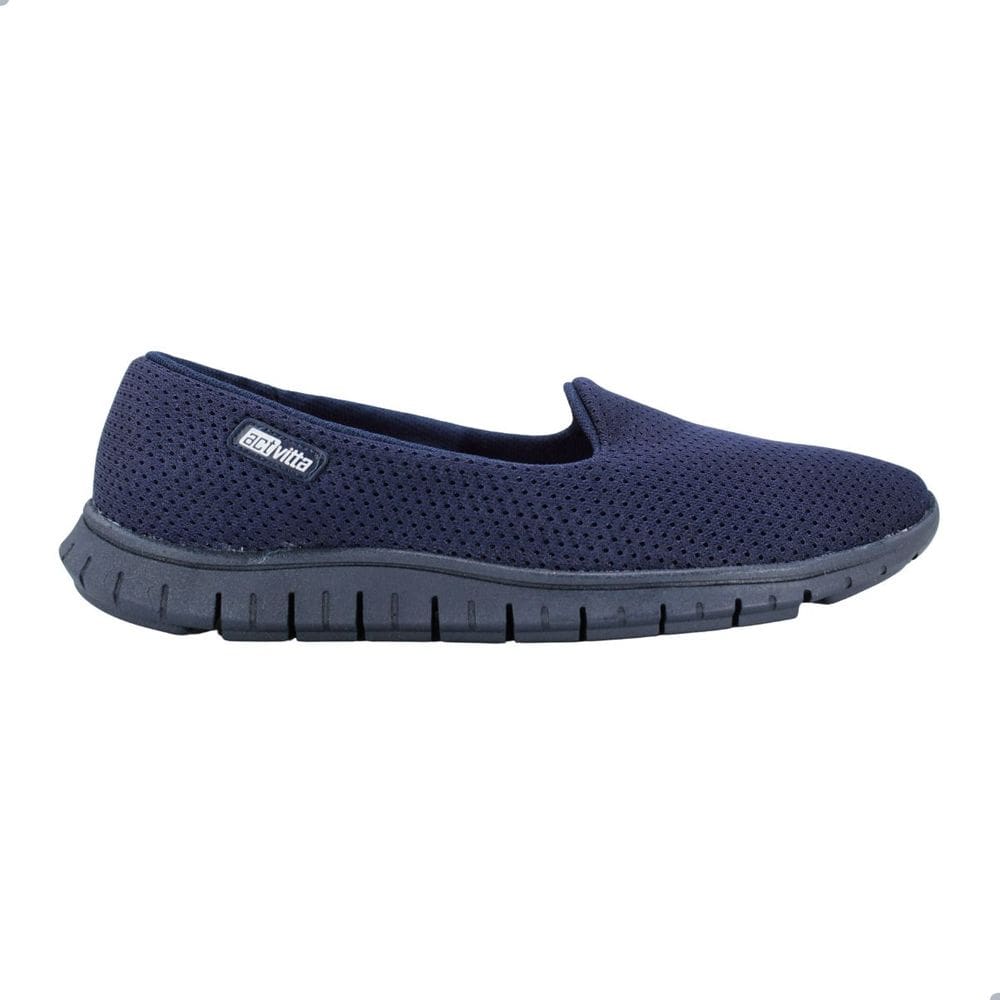 Tênis Feminino Slip On Actvitta 4202.500 Nylon Marinho