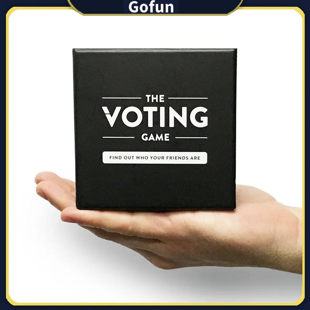Jogo de cartas The Voting Game Adult Fun for Parties