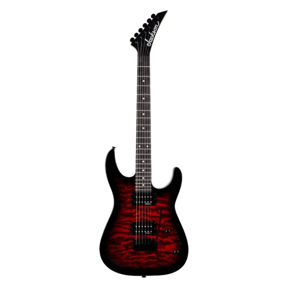 Guitarra Jackson JS11Q Dinky Arctic Haze Red