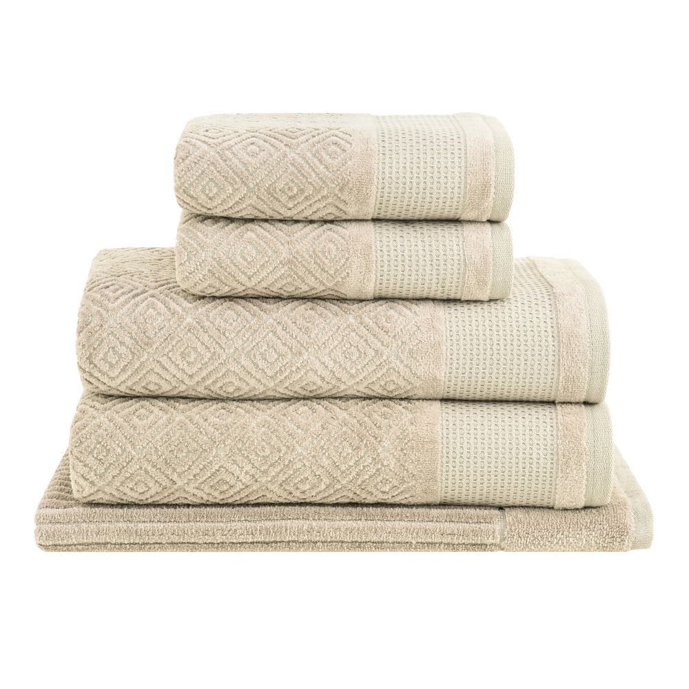 Jogo Toalhas Banho Buddemeyer 5p Kyoto Bege