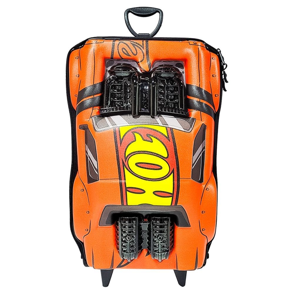 Mochila Roda Tripla Hot Wheels 3D Night Shifter Motor Preto