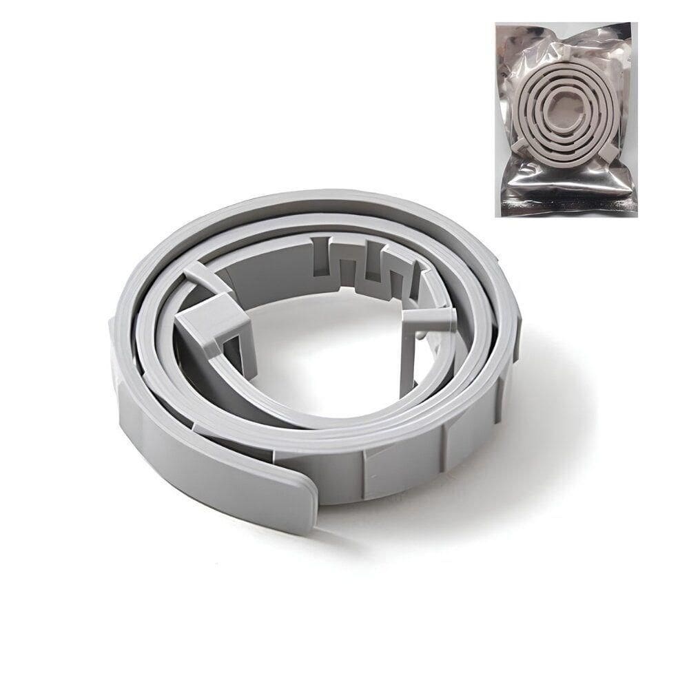 Coleira Ajustável Antipulgas Para Gatos Com óleo Essencial - Proteção Confortável 39cm Cinza