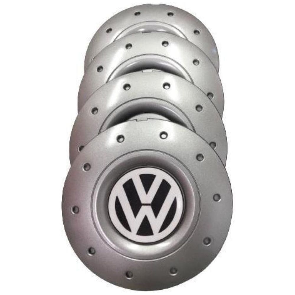 Calotas Miollo Vw Spacefox Aro 15 2007/2018 Amarok Prata