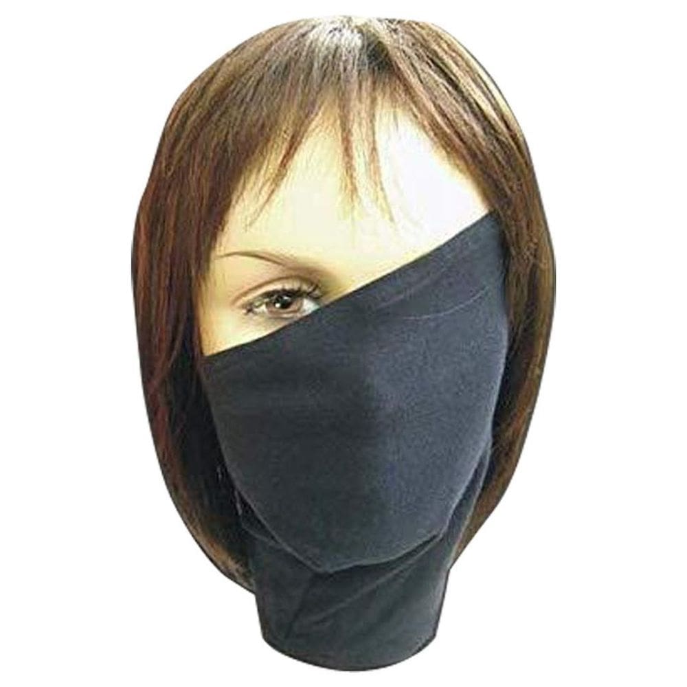 Máscara facial Cosplay Kakashi, pano macio respirável preto
