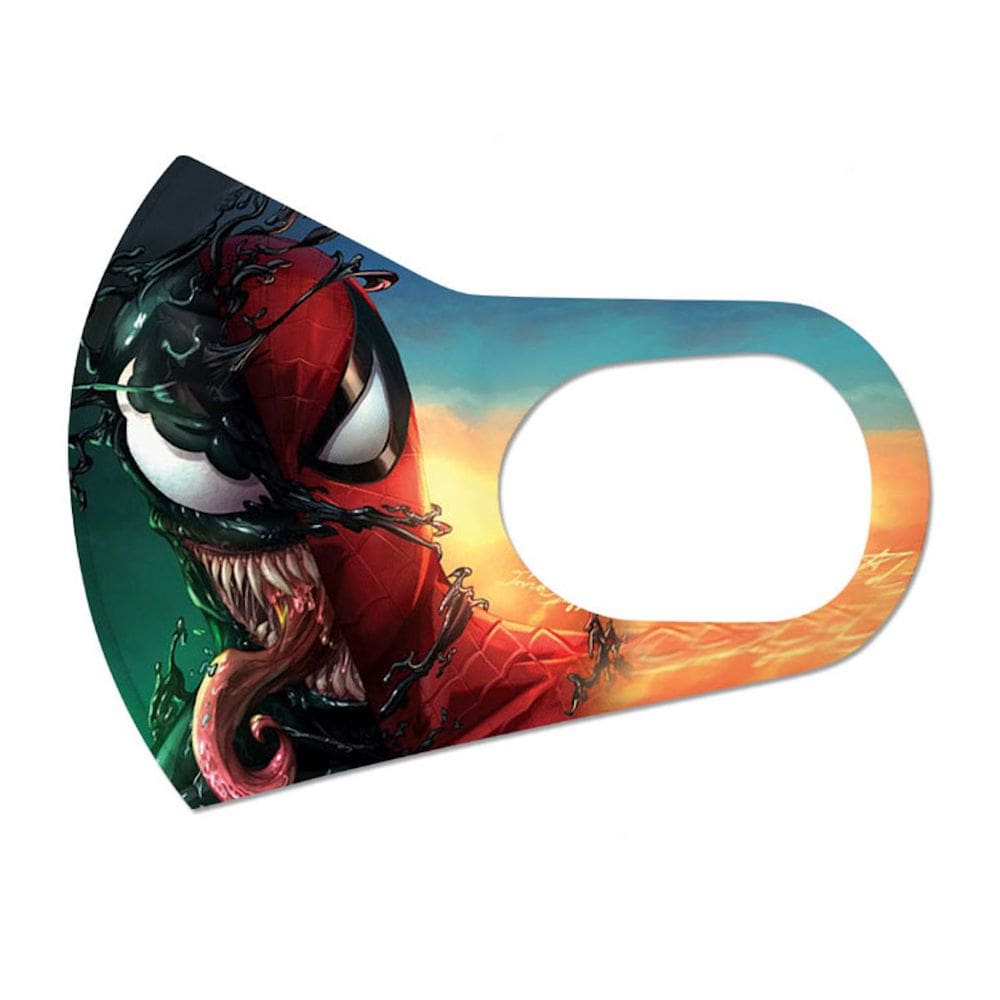 Máscara facial Anime Venoms Boca, Proteção Facial, Algodão