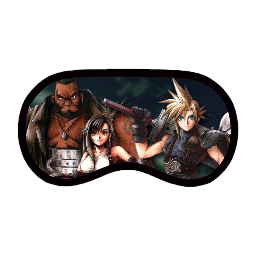 Máscara Sleep Eye Finals Fantasy Cloud Anime Super Soft