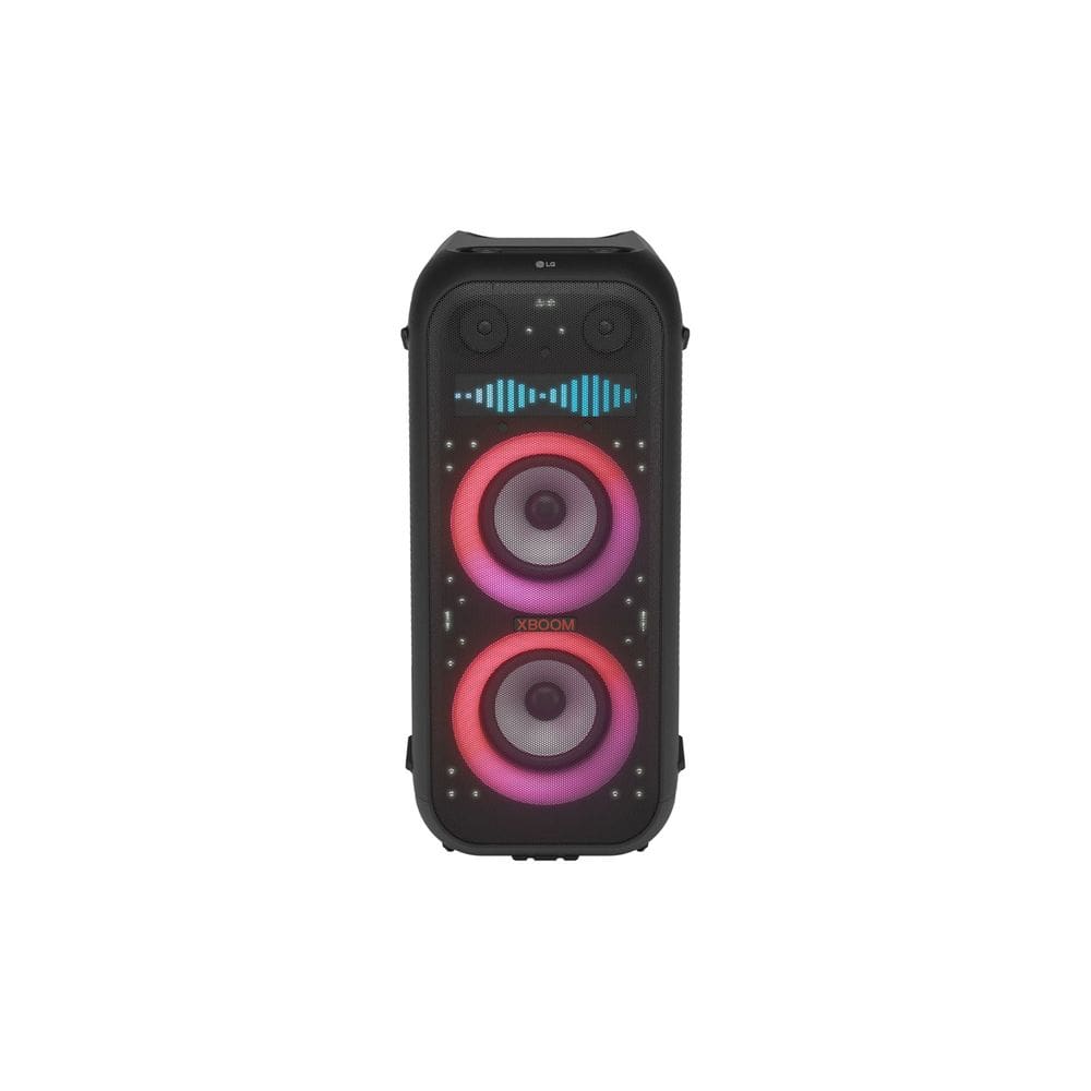 Caixa de Som Party Speaker LG XBOOM XL9 - 1000W RMS, Visor de Pixel LED, IPX4, Bluetooth 5.1, Sound Boost, Alça e Rodas