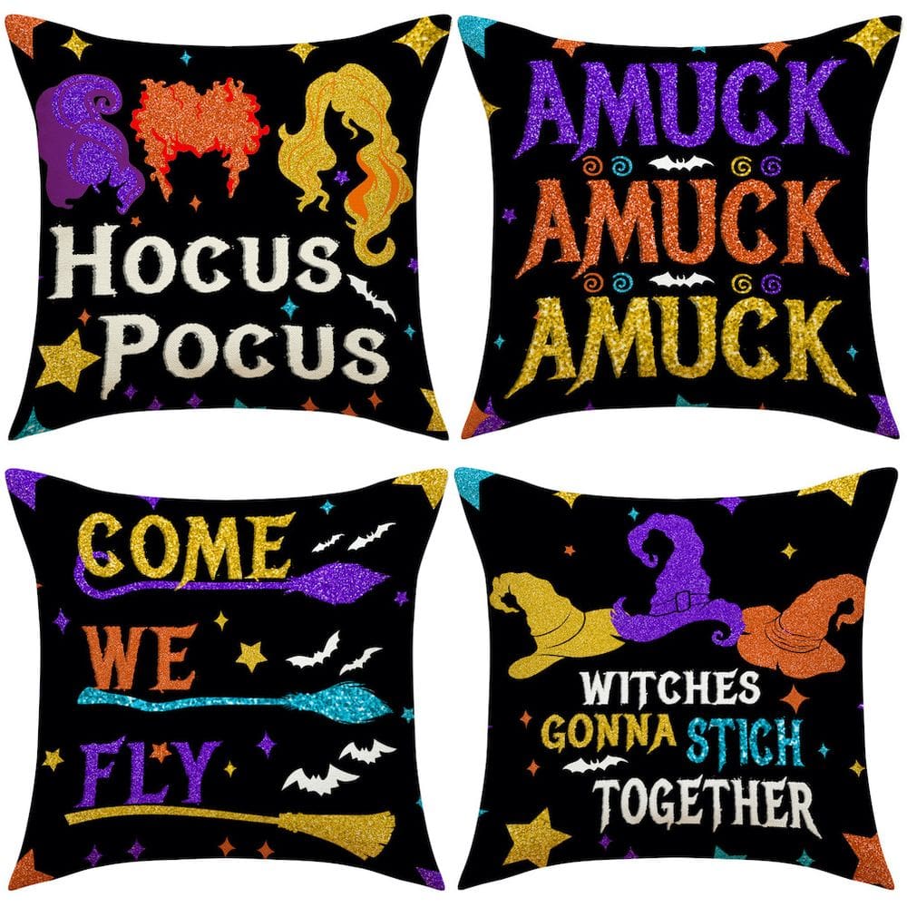 Capas de almofada Hocuss Pocuss Anime 45x45cm 4 unidades