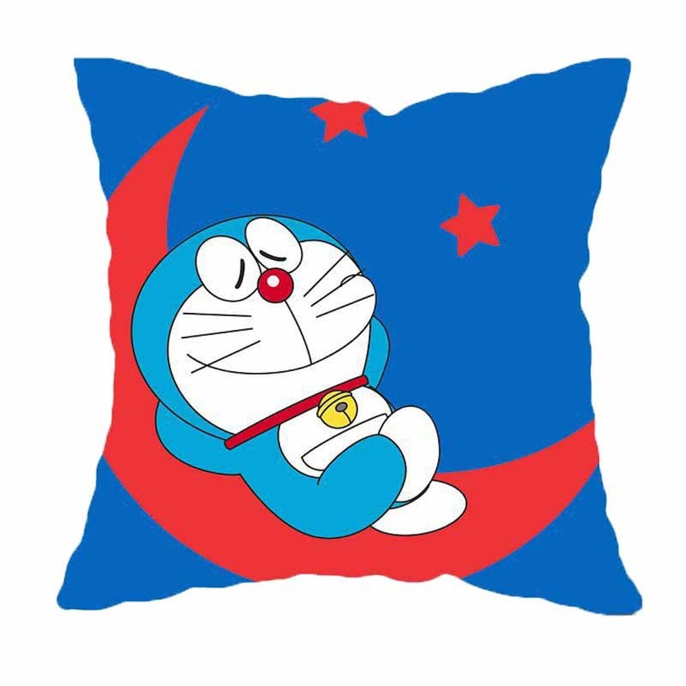 Capa de almofada decorativa Doraemons Anime 45x45cm