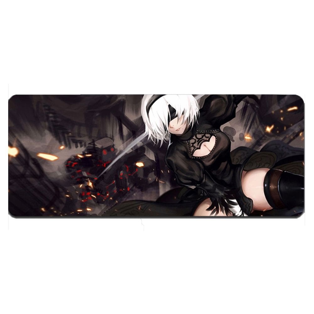 Mouse Pad para jogos Anime Nier: Automatas Rubber 80x30cm