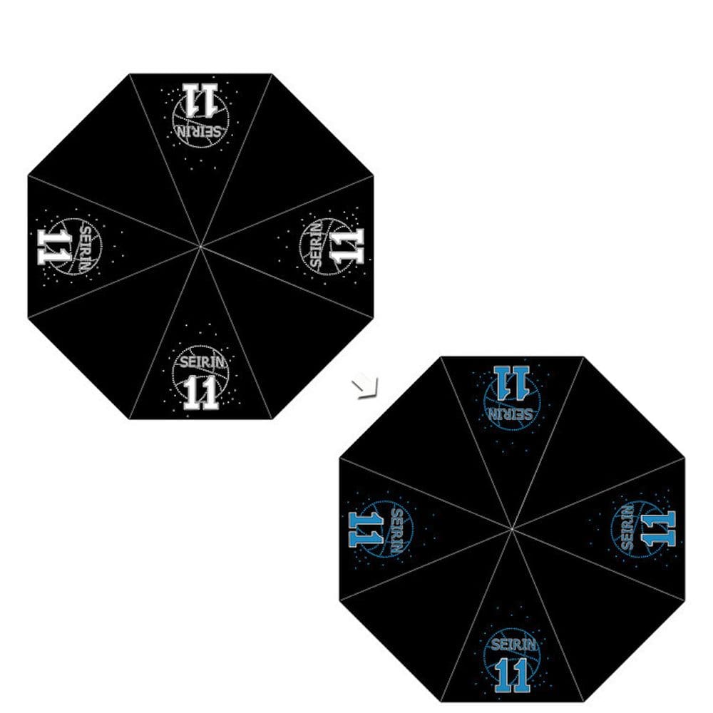 Guarda-chuva Kurokos Basketball Anime à prova de vento, resistente a UV