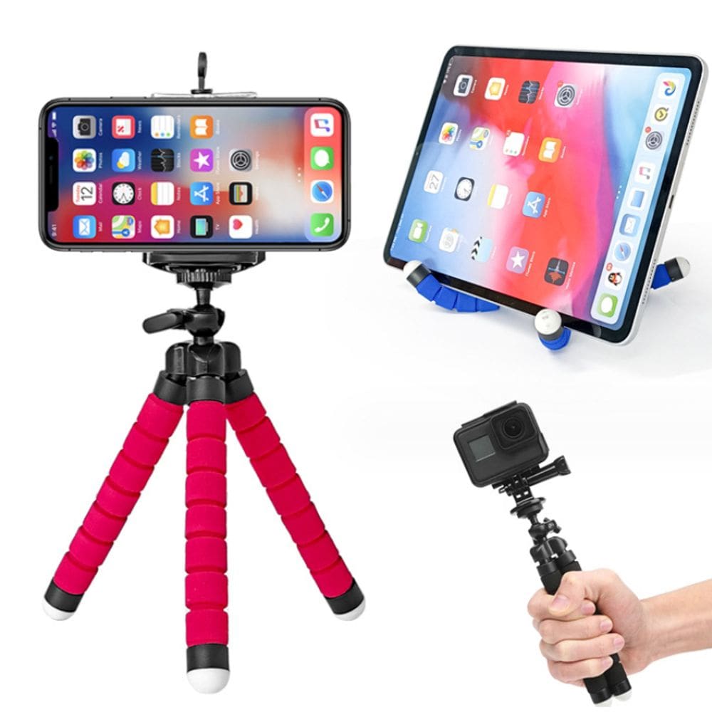 Suporte Para Celular Tripe Flexível Articulado Para Mesa