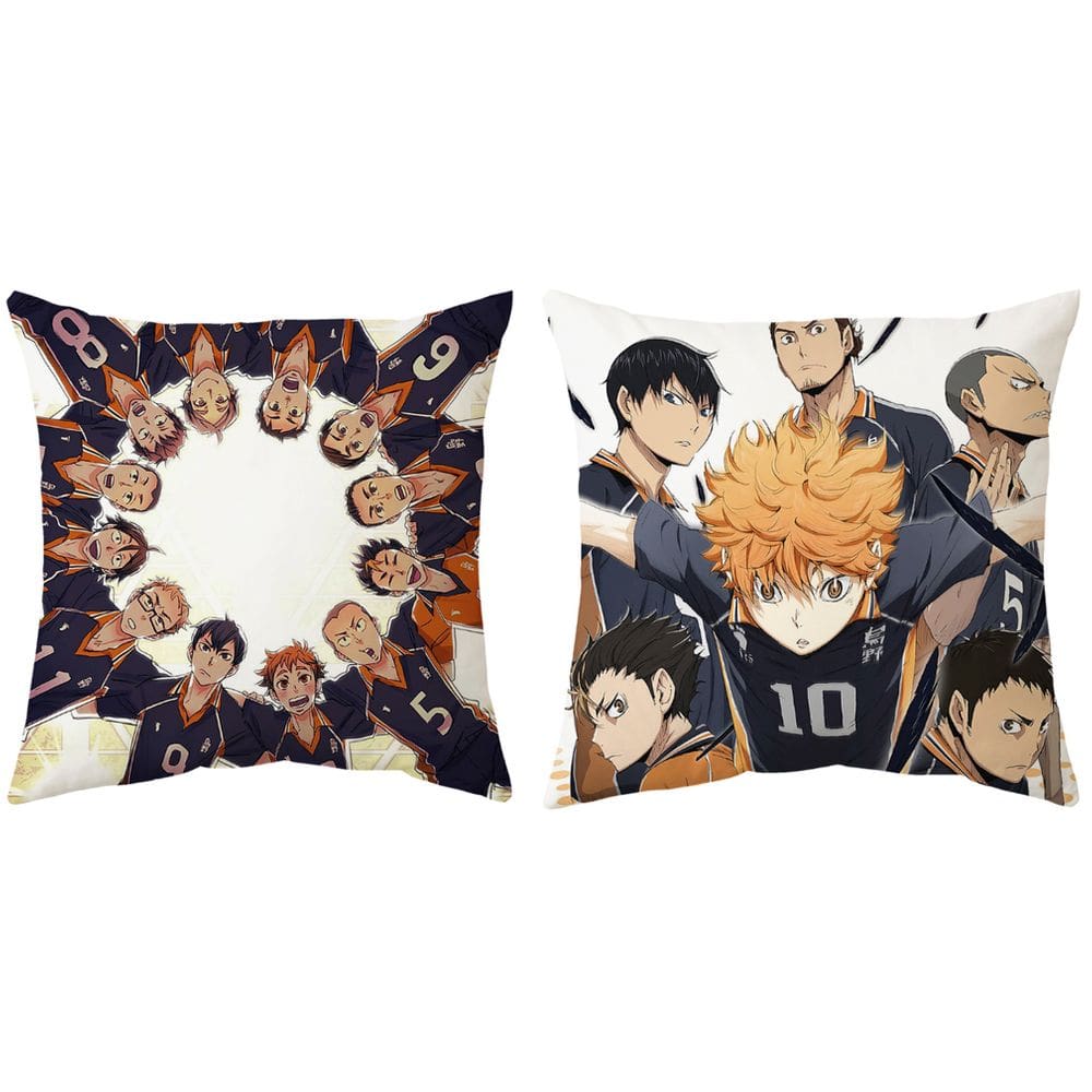 Capas de almofada Haikyuus Anime Decorative 45x45cm, 2 peças