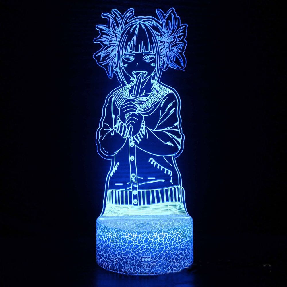Lâmpada de luz noturna My Heros Academias Himiko Togas Anime