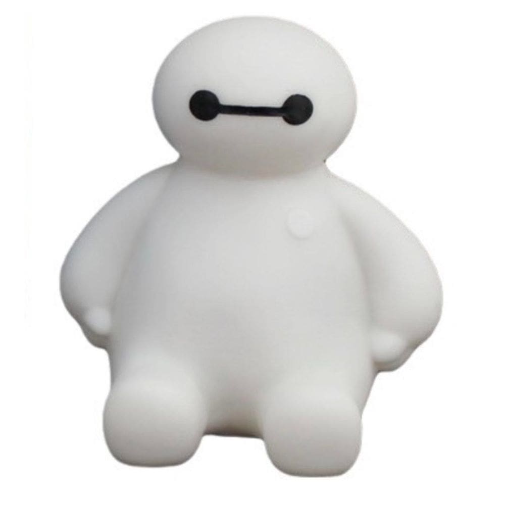 Luz noturna luminosa Baymax Cartoon Color Changing x2